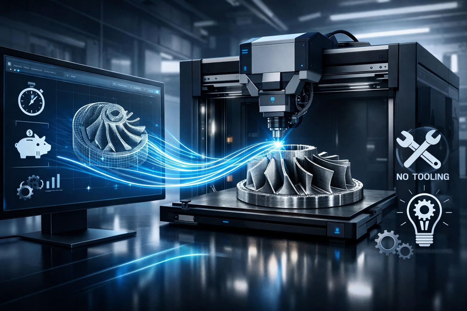 7 Ways To Win with Tool-less Manufacturing Using 3D Printing