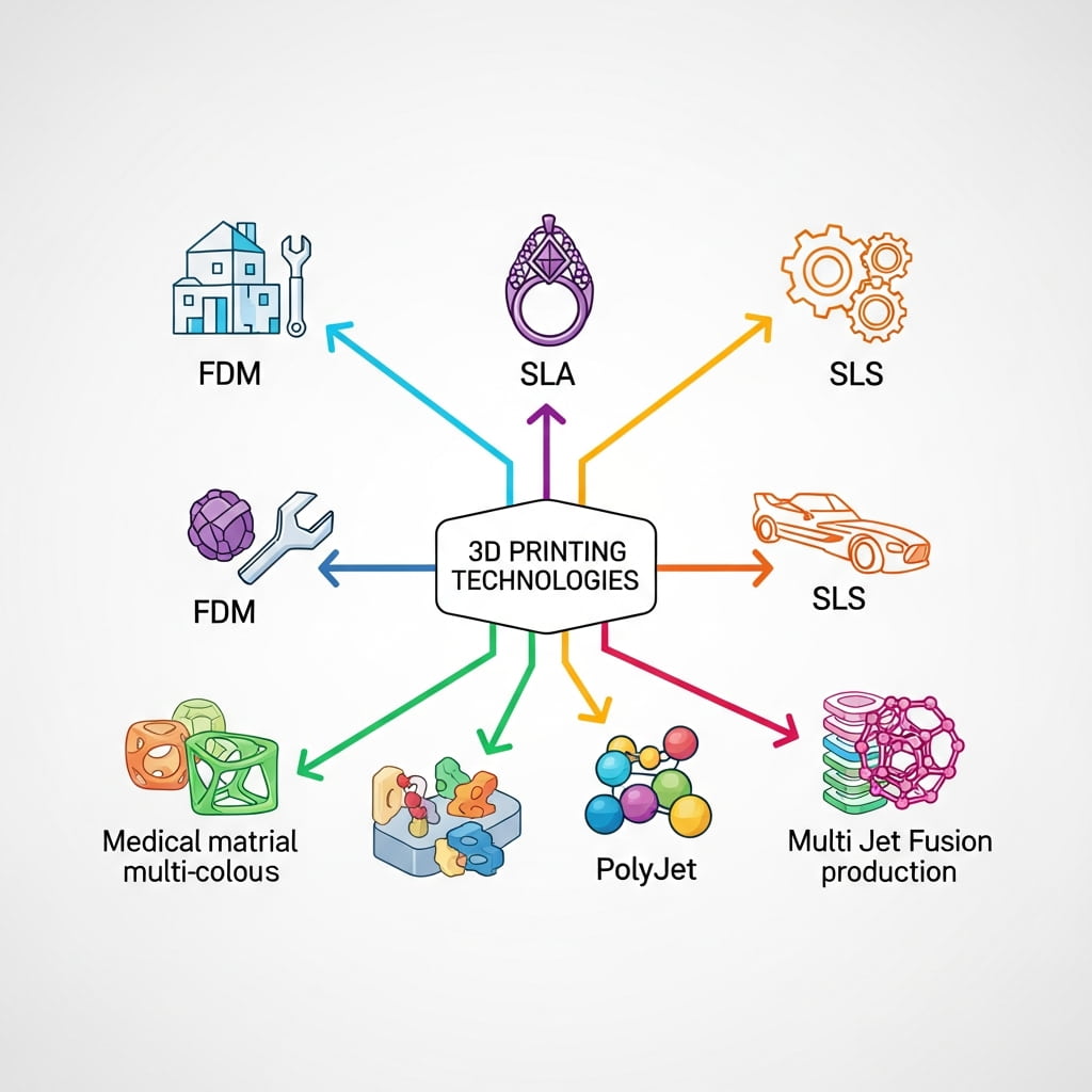 How to Choose the Right 3D Printing Technology for Your Project